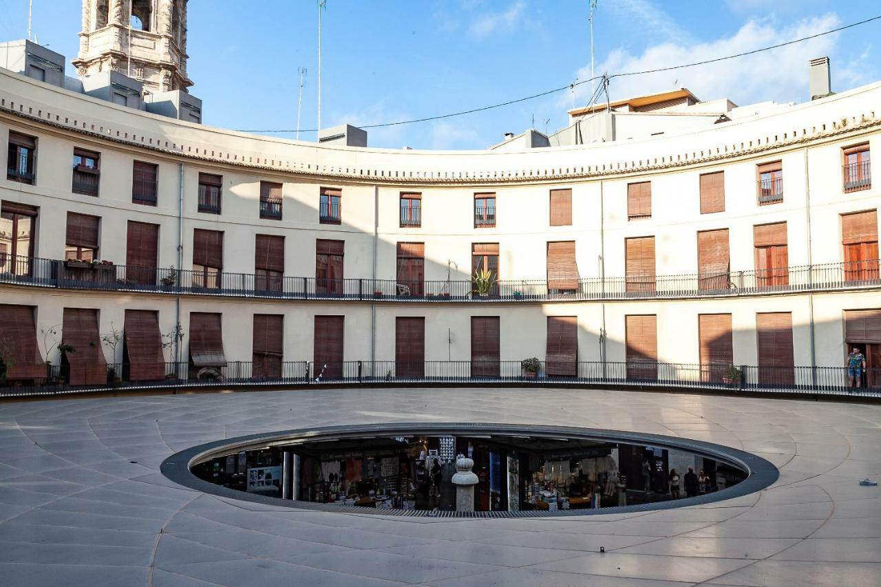 Plaza Redonda Center Daire Valensiya Dış mekan fotoğraf